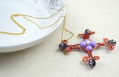 Mutter Tag Halskette s-Draht gewickelt Kreuz Halsketten für Frauen zu schaffen