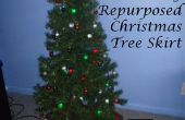 DIY Repurposed Christmas Tree Rock