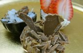 Dekadenten Schokolade Trüffel Dessert Schalen
