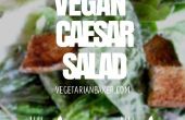 Wie erstelle ich Vegan Caesarsalat