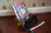 Einfach PSP Konsole und Spiel Inhaber von Bannana Erfinder
