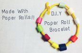 Paper Roll Rainbow Armband (biologisch abbaubar)