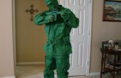 Spielzeug-grüne Armee-Mann-Halloween-Kostüm
