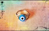 Wie erstelle ich einen bösen Blick-Ring