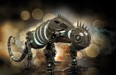 Dinobot - Heavy Metall Roboter für 3D-Druck