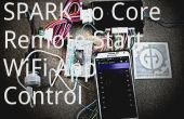 Spark Core aktiviert Remote Car Starter über WiFi