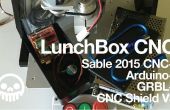 CNC-Sable 2015 + Arduino + GRBL = LunchBox CNC