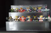 Mini-Gundam Gashapon Figuren Display-Ständer