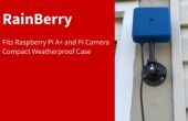 RainBerry: Kompakte, wetterfeste Gehäuse für Raspberry Pi A + und Pi Kamera