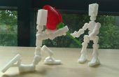 3D Print Skelett Roboter