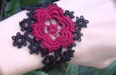 Tatted Spitze Corsage Armband