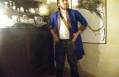 Die Guybrush Mantel aus einem alten blauen Kittel! 