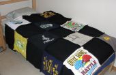 Wie erstelle ich einen Quilt aus alten t-Shirts