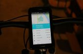 Einfache Smartphone-Halterung für Fahrrad