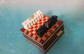 Miniatur Lego Chess Set mit Schubladen