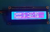 Temperatur auf LCD Anzeigen