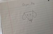 Wie erstelle ich das original Origami-Hund-Gesicht