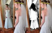 Gruselige Mädchen im Spiegel-Effekt in Photoshop