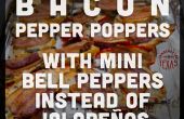 Mini-Paprika Baaaacon Poppers (glutenfrei) (Jalapeño frei)