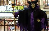 Maleficent Kostüm Kleid, Personal und Maske