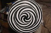 Machen Sie eine motorisierte LSD-Spirale - eine leistungsfähige Illusion auf Ihrer Wand! 