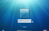 Erhalten Sie einen Klassiker wie Anmeldebildschirm in Windows Vista