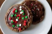Schokolade-Minze-Cookies