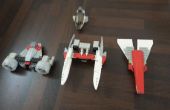 LEGO vier In einem Raumschiff