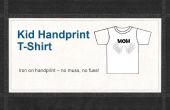 Eisen auf Hand druckt - T-Shirt für Mama