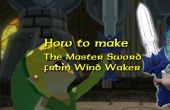 Foamboard Master-Schwert (stillgelegt) von Legende von Zelda windwärts