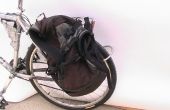 Rucksack mit dem Fahrrad