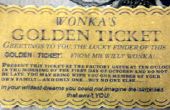 Wie erstelle ich einen verzauberten Objekt (das Goldene Ticket aus der Schokoladenfabrik)