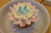 Marshmallow Blume Cupcakes Schritt für Schritt