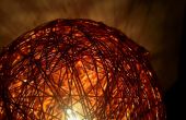 Glowing Copper Wire Lamp