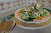 Oriental Chicken Wraps