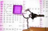 Schlüsselanhänger Lupe & Pocket size Zeitplan