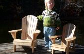 Kind Größe Adirondack Stühle