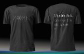 Hommage T-Shirt-Infocom Zork I, II und III & über Zork
