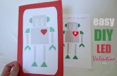 Einfache DIY Robot Valentines