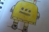 Zeichnung des Instructable Roboters