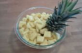 Coconut Rum versetzt Ananas Stücke