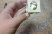 Holzwürfel in einem Cube