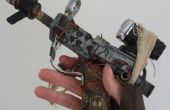 Steampunk-Blaster Pistole