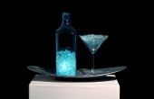 Glas Martini Nachtlicht mit Auto Licht Sinn