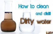 Wie zu reinigen und destillieren Schmutzwasser