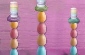 DIY Ostern inspiriert-Kerze-Halter