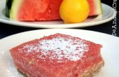 Sweet & saure Wassermelone Zitrone Dessert Bars