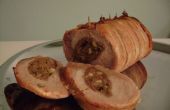 Porkamacon! Schinken gefüllt Schweinefleisch eingewickelt in Speck
