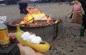 Lagerfeuer-Banana-Boat