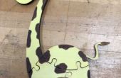Puzzle-elektronische Giraffe